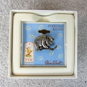 Vintage Sterling Silver Pin Winnie the Pooh